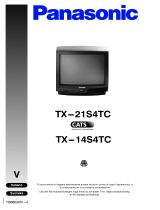 Panasonic TX21S4TCV Istruzioni per l'uso