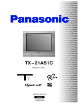 Panasonic TX21AS1C Istruzioni per l'uso