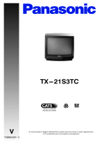 Panasonic TX21S3TC Istruzioni per l'uso
