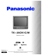 Panasonic TX25CK1CM Istruzioni per l'uso