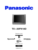 Panasonic TX25PX10D Istruzioni per l'uso