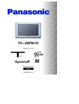 Panasonic TX28PM1D Istruzioni per l'uso