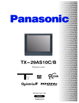 Panasonic TX29AS10CB Istruzioni per l'uso