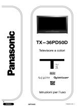 Panasonic TX36PD50D Istruzioni per l'uso