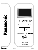 Panasonic TX36PL35D Istruzioni per l'uso