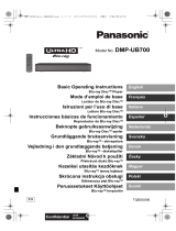 Panasonic DMPUB700EG Manuale del proprietario