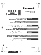 Panasonic SC-BTT190 Manuale del proprietario