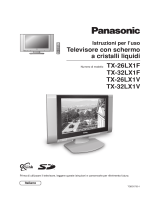 Panasonic TX26LX1V Istruzioni per l'uso