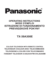 Panasonic TX-39A300E Manuale del proprietario
