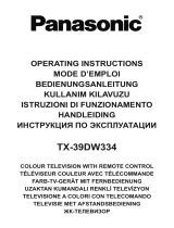 Panasonic TX39DW334 Manuale del proprietario