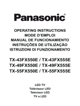 Panasonic TX43FX555E Istruzioni per l'uso