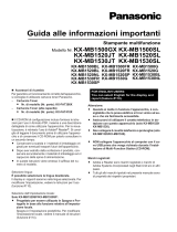 Panasonic KXMB1530JT Istruzioni per l'uso