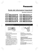Panasonic KXMB2030FR Istruzioni per l'uso