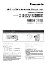 Panasonic KXMB2001GX Istruzioni per l'uso