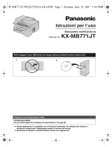 Panasonic KXMB771JT Istruzioni per l'uso
