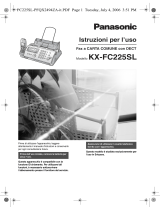 Panasonic KXFC225SL Istruzioni per l'uso