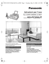 Panasonic KXFC255JT Istruzioni per l'uso
