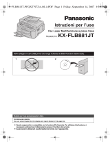Panasonic KXFLB881JT Istruzioni per l'uso