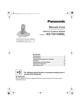 Panasonic KXTG1100SLD Istruzioni per l'uso