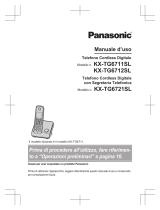 Panasonic KXTG6711SL Istruzioni per l'uso