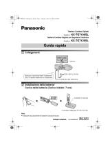 Panasonic KXTG7100SL Istruzioni per l'uso