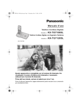 Panasonic KXTG7120SL Istruzioni per l'uso