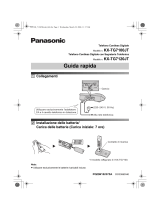 Panasonic KXTG7120JT Istruzioni per l'uso