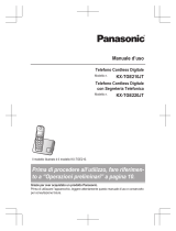 Panasonic KXTGE210JT Istruzioni per l'uso