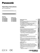 Panasonic CSFZ25UKE Manuale del proprietario