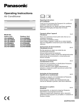 Panasonic CSPZ12SKE Manuale del proprietario