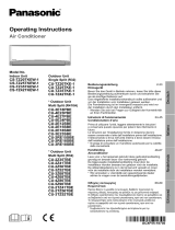 Panasonic CU2RE18SBE Manuale del proprietario
