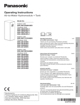 Panasonic WHUD12HE8 Manuale del proprietario