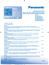 Panasonic WHMDF09D3E5 Istruzioni per l'uso