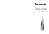Panasonic EW1411 Manuale del proprietario