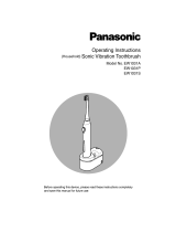 Panasonic EW1031 Istruzioni per l'uso