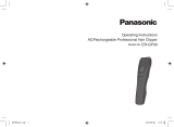Panasonic ERGP30 Manuale del proprietario