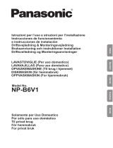 Panasonic NPB6V1FIGB Istruzioni per l'uso