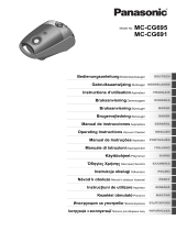 Panasonic MC-CG691 Istruzioni per l'uso