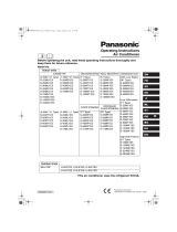 Panasonic U6LE1E5 Istruzioni per l'uso