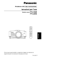 Panasonic PTL720E Istruzioni per l'uso