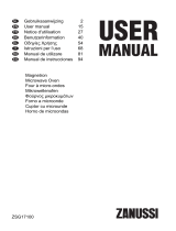 Zanussi ZSG17100XA Manuale utente