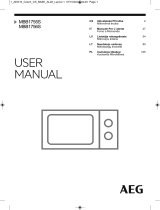 AEG MBB1756S-M Manuale utente