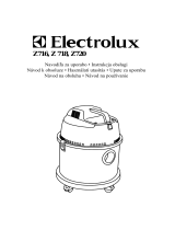 Electrolux Z716 Manuale utente