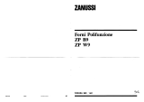 Zanussi ZPW9 Manuale utente