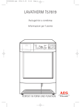 Aeg-Electrolux T57819 Manuale utente