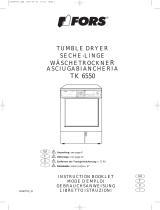 FORS TK6550 Manuale utente