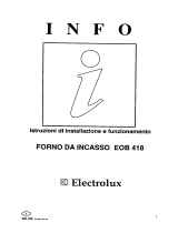 Electrolux EOB418B              Manuale utente