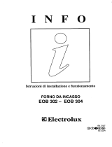 Electrolux EOB302 Manuale utente