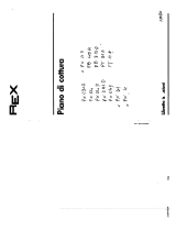 REX PX931DNA Manuale utente