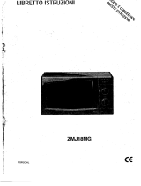 Zanussi ZMJ18MG Manuale utente